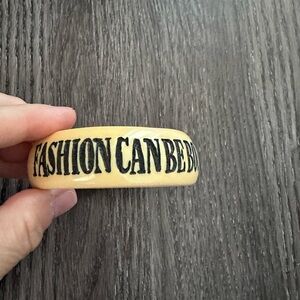 Jessica Kagan Cushman Bangle, Fashion Can Be Bought, Style One Must Possess